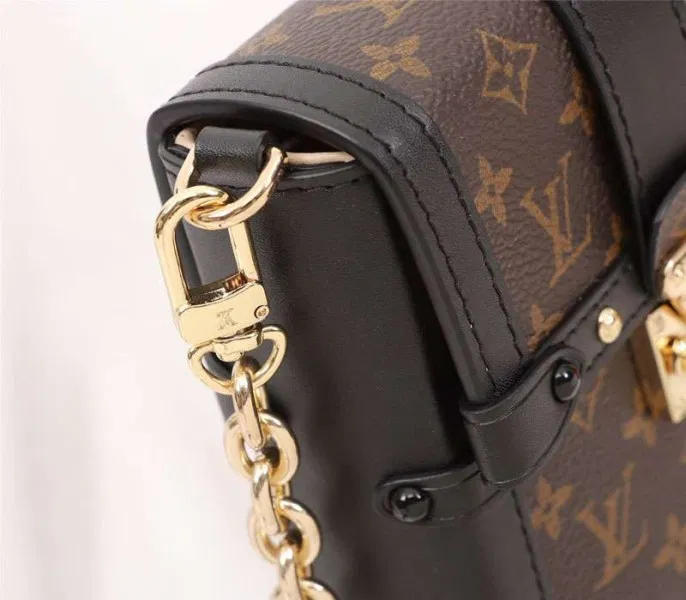 Louis Vuitton Monogram Canvas Vertical Trunk Pochette — image 8
