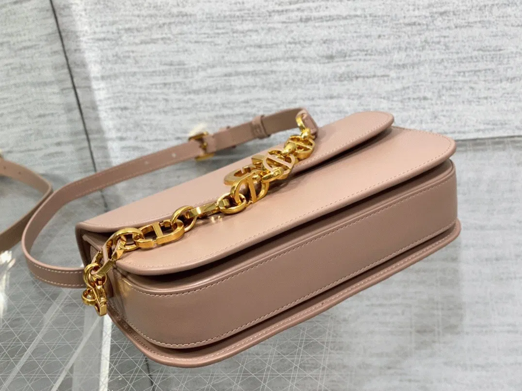 Dior 30 Montaigne Avenue Bag in Heritage Pink Box Calfskin — image 5