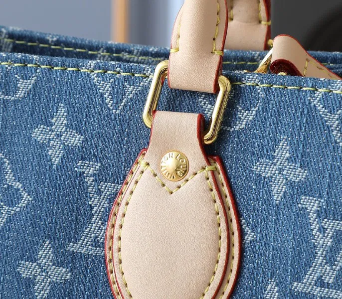 Monogram Denim OnTheGo PM In Blue — image 8