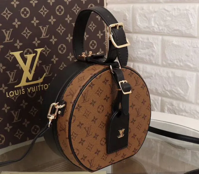 Louis Vuitton Monogram Reverse Canvas Petite Boite Chapeau — image 2