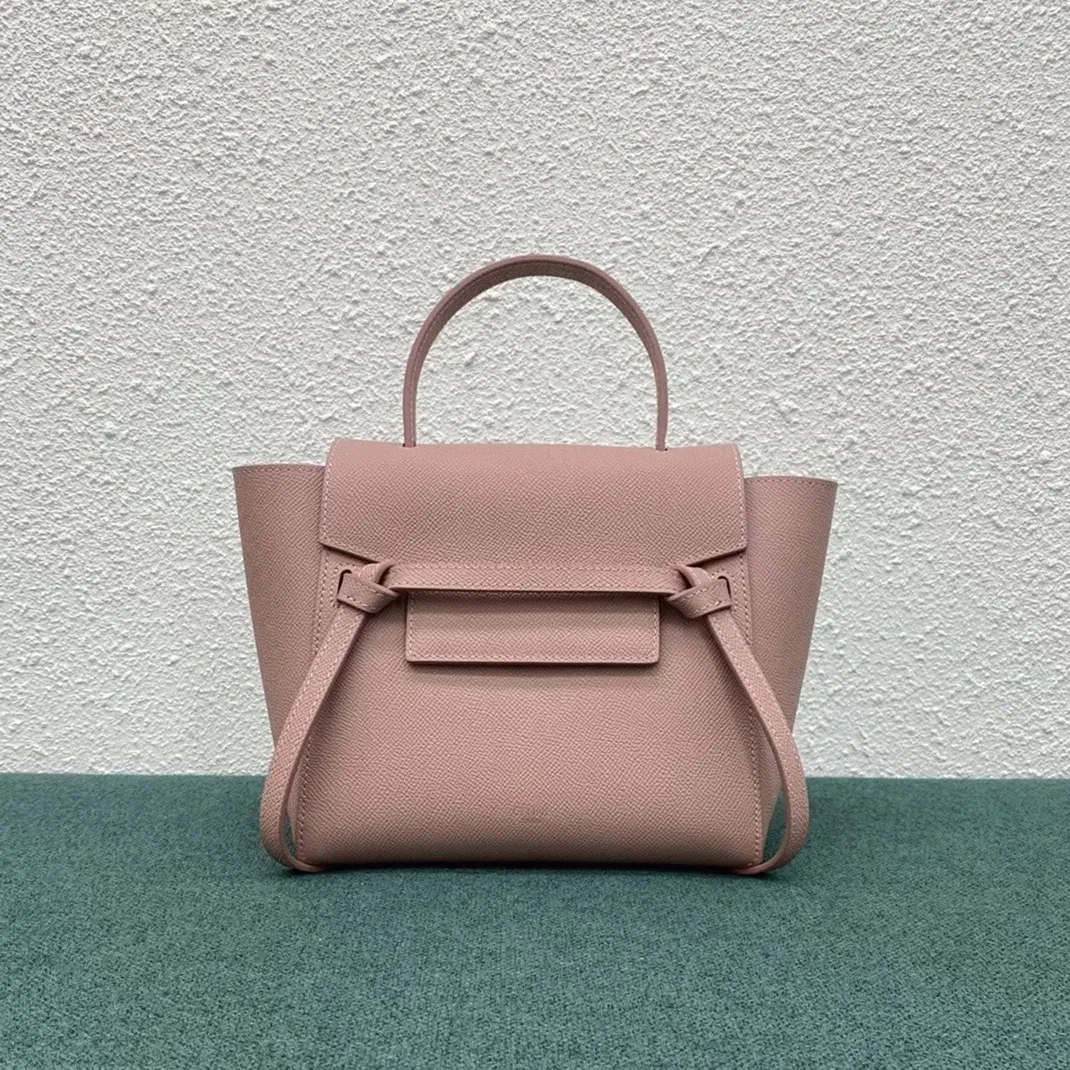 Celine Belt Nano Bag in Vintage Pink — image 4