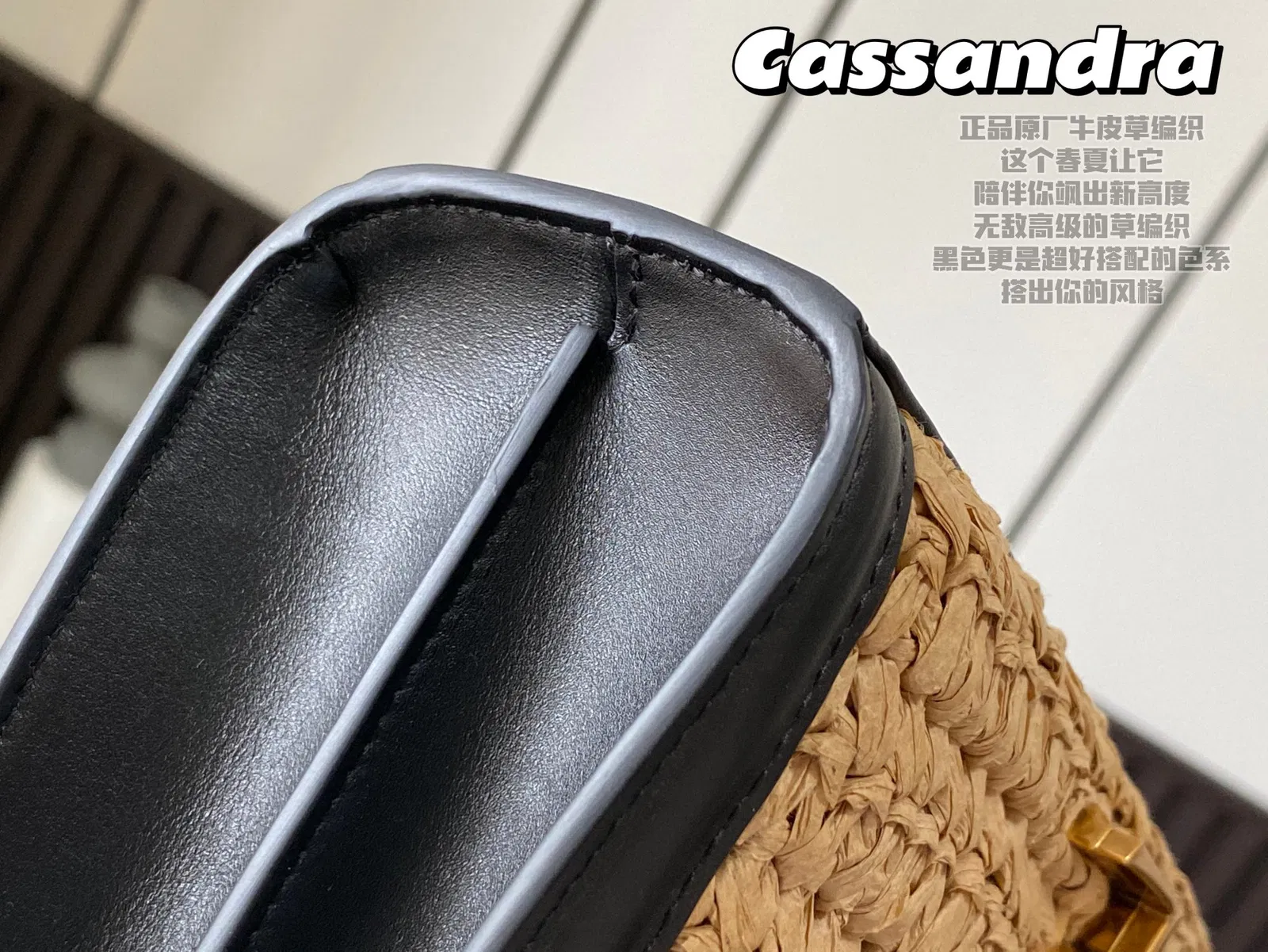 CASSANDRA MEDIUM CHAIN BAG IN CROCODILE-EMBOSSED SHINY LEATHER — image 5