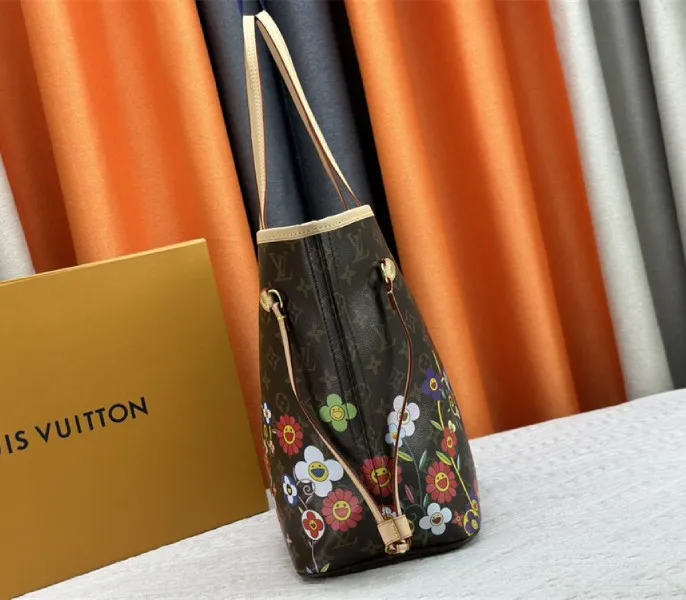 Louis Vuitton X TM Monogram Canvas Neverfull MM — image 4