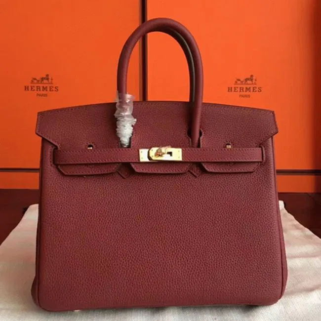 Bordeaux Hermes Birkin 25cm Quality