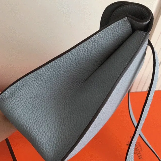 Blue Lin Copy Hermes Halzan Stylish Crossbody Bag — image 4