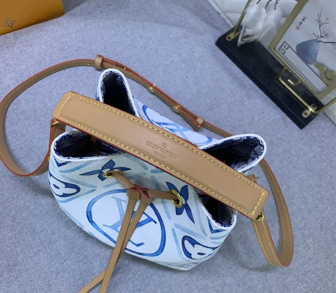 Louis Vuitton LV By The Pool Monogram Tiles Canvas NeoNoe BB Bag In Lagoon Blue — image 6