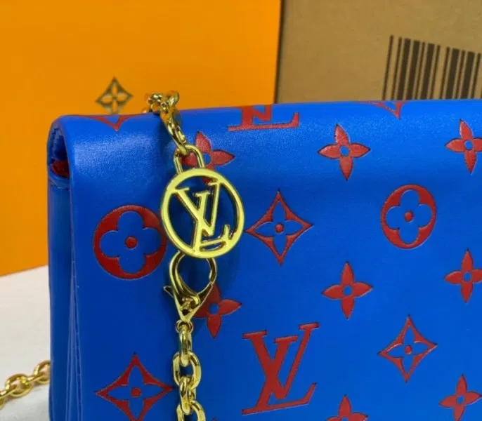 Louis Vuitton Coussin Pochette In Blue And Red — image 6