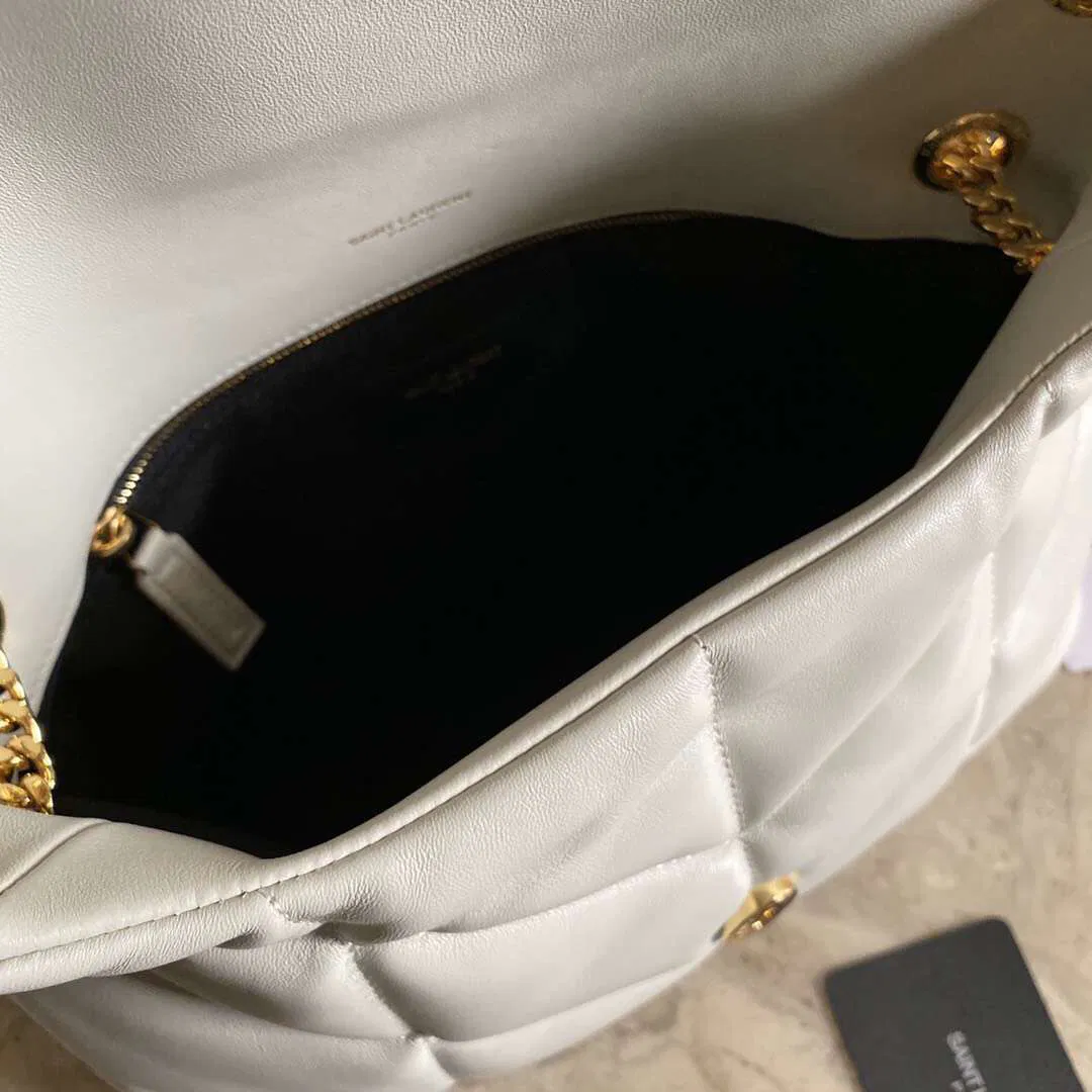 PUFFER MEDIUM BAG IN QUILTED LAMBSKIN — image 7
