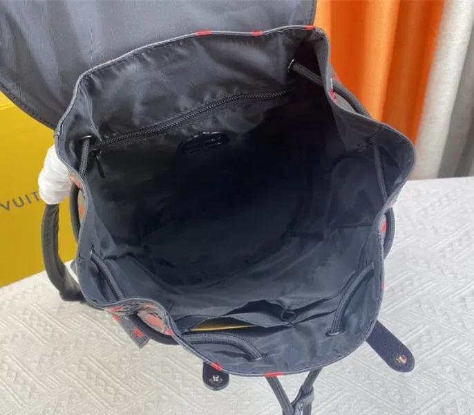 Louis Vuitton X YK Christopher Backpack In Red Infinity Dots — image 6
