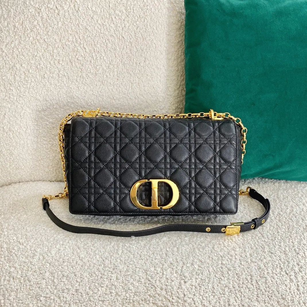 Dior Caro Large Bag in Black — image 5