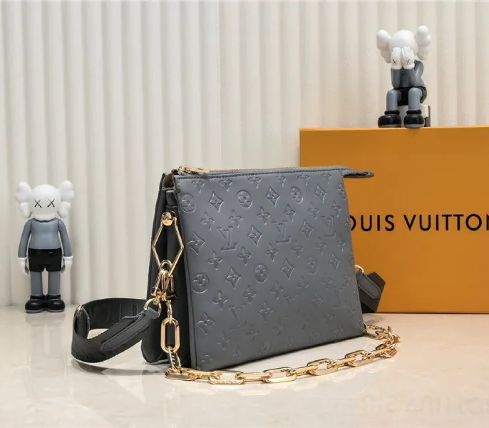 Louis Vuitton Taiga Leather Keepall Bandouliere 50 Travel Bag In Pink — image 6