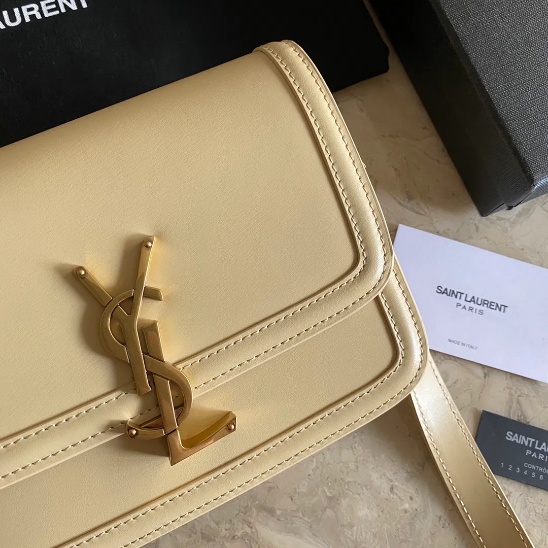 SOLFERINO SMALL SATCHEL IN LACQUERED AYERS — image 2