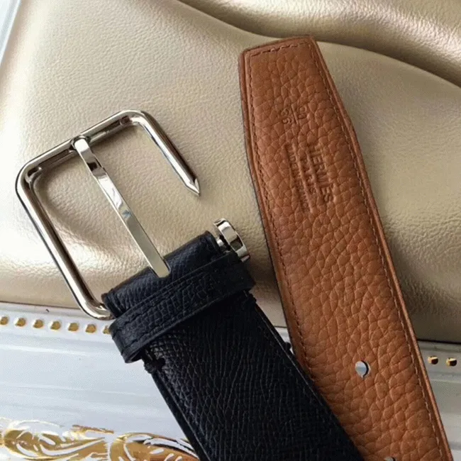 Top-rated Hermes Lennox belt in black — image 5