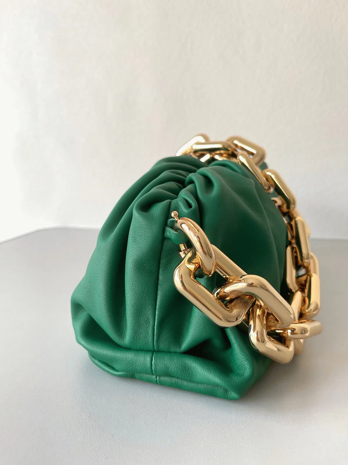 Bottega Veneta The Chain Pouch Bag Green — image 3