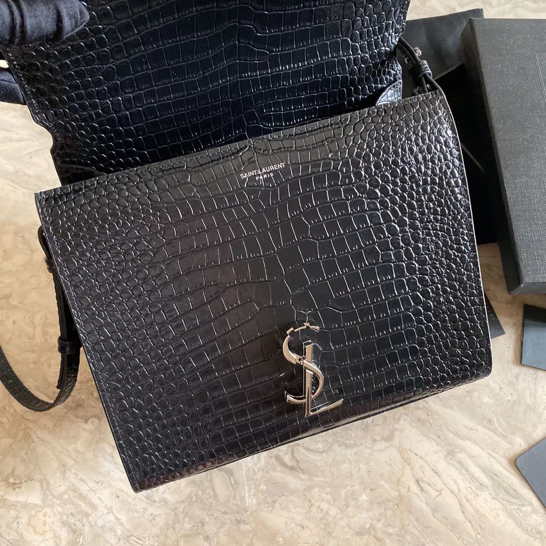 CASSANDRA MONOGRAM CLASP BAG IN MATTE PYTHON — image 6