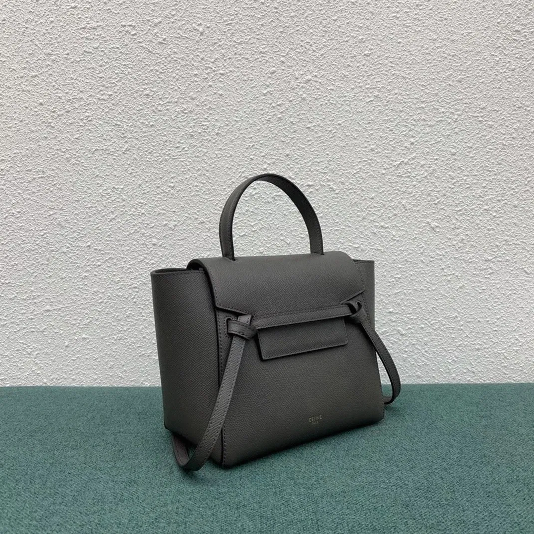 Celine Belt Nano Bag in Grey — image 3
