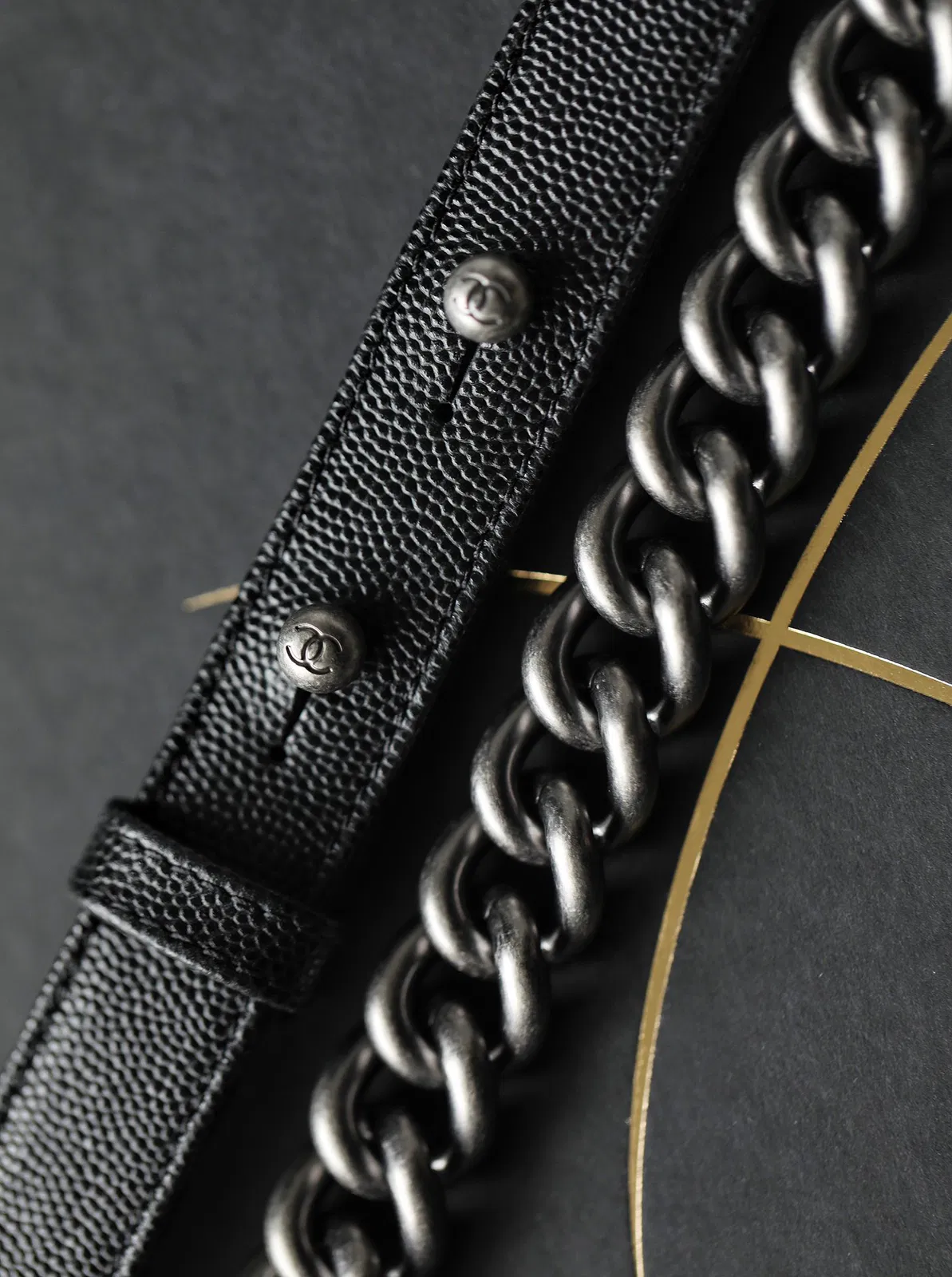 Chanel Boy Sliver Hardware Caviar Cow Leather — image 3