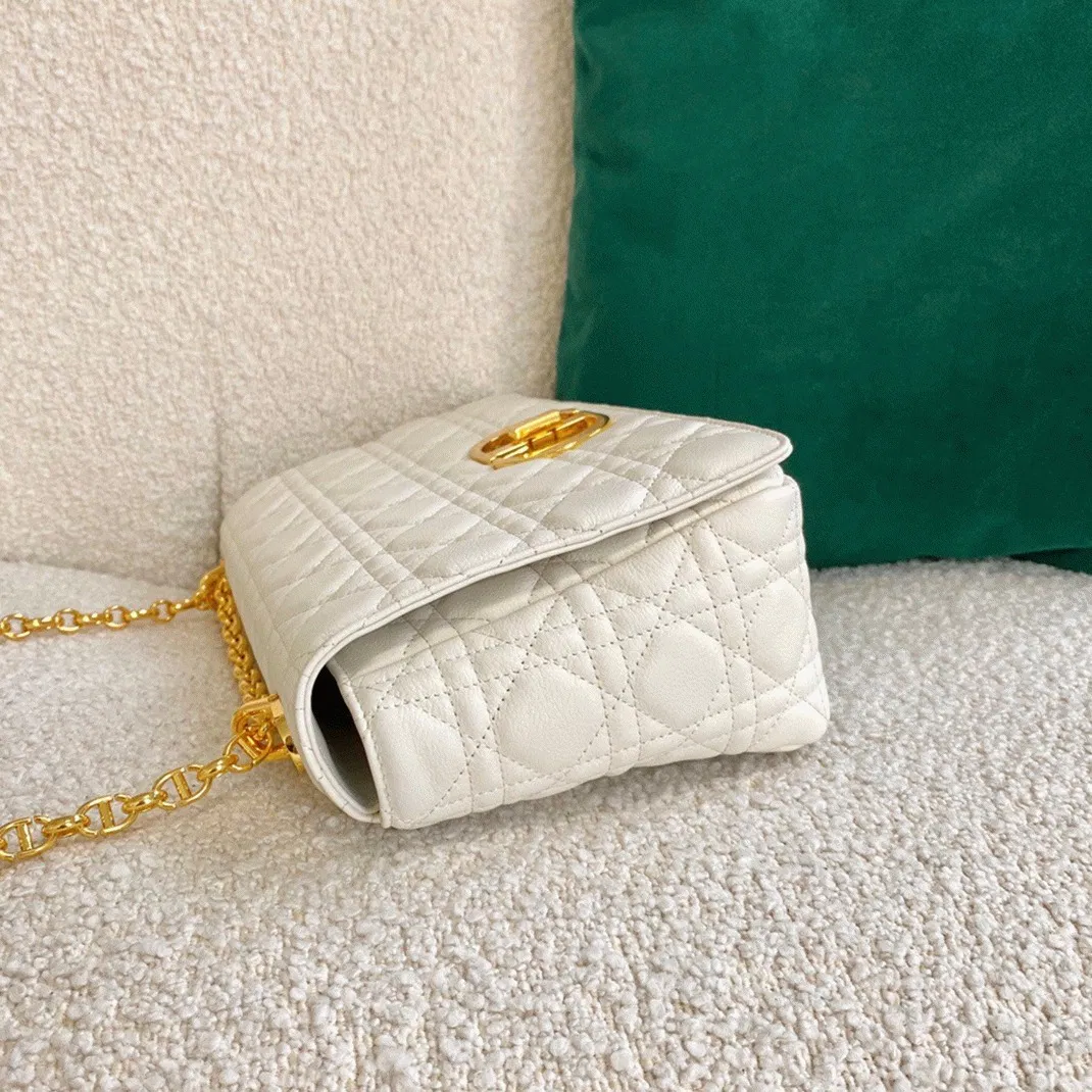 Dior Caro Large Bag in White — image 10