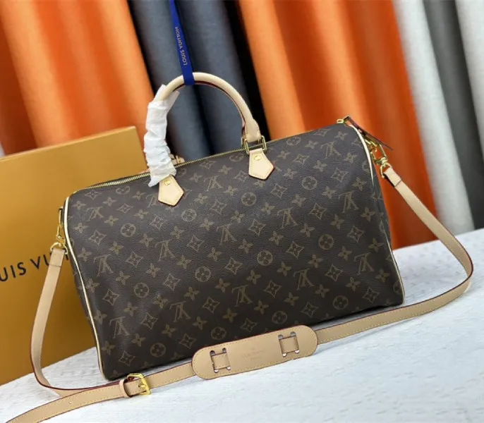 Louis Vuitton Monogram Canvas Speedy P9 Bandouliere 40 Bag — image 4
