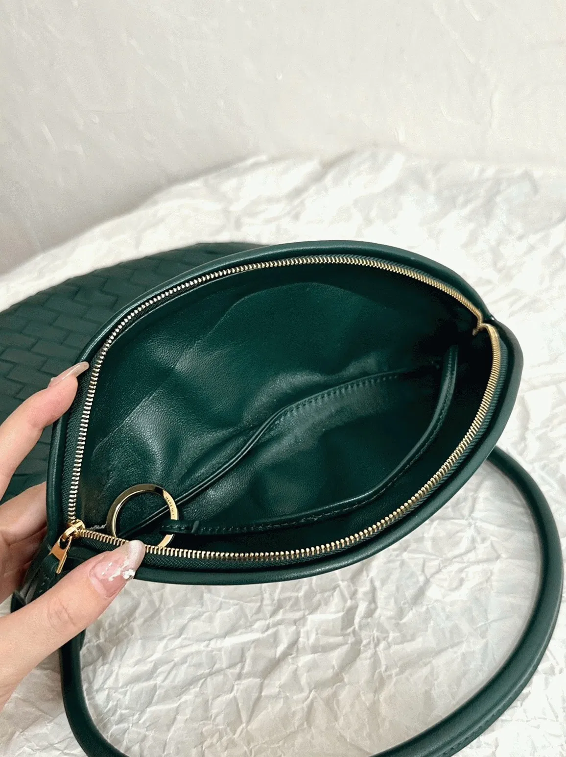 Bottega Veneta Gemelli Medium Bag Emerald Green — image 3