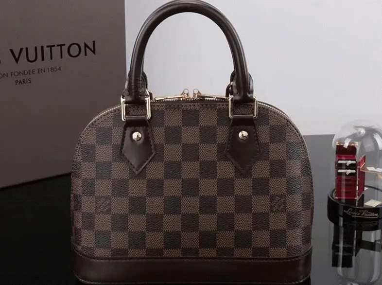 Louis Vuitton Damier Ebene Canvas Alma BB Handbag — image 6