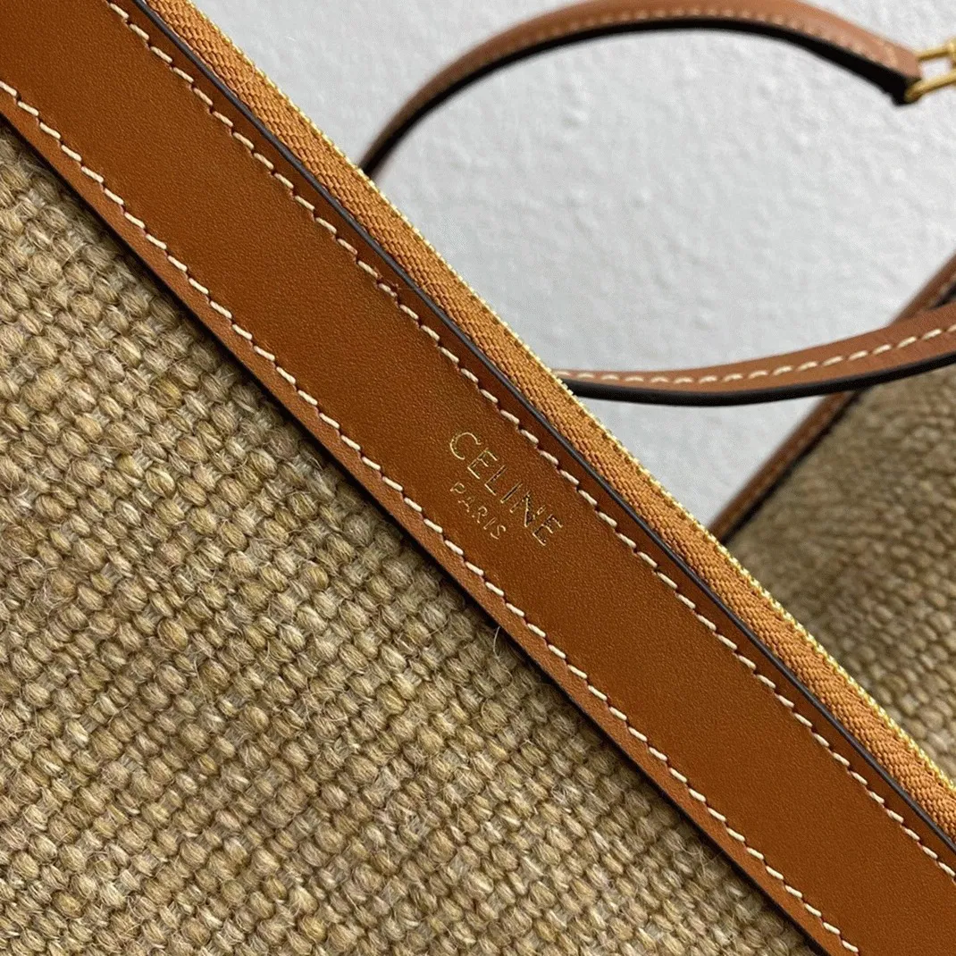 Top Quality Celine Bucket 16 Bag In Textile with Celine Logo — image 6