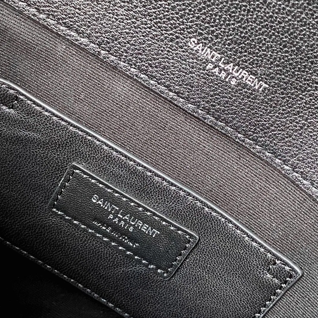 Saint Laurent College Large Chain Bag Noir — image 4