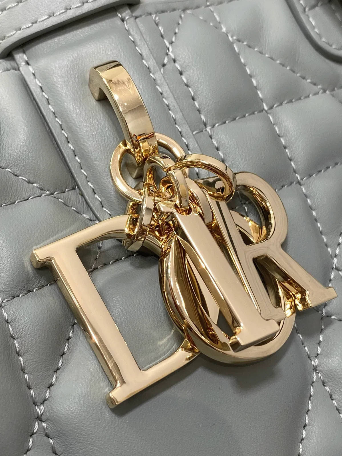 Dior Toujours Medium Bag in Beige Macrocannage Calfskin — image 6