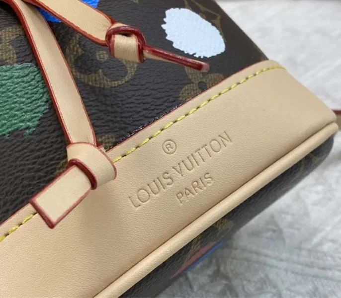 Louis Vuitton X YK Monogram Canvas Nano Noe Bag — image 9