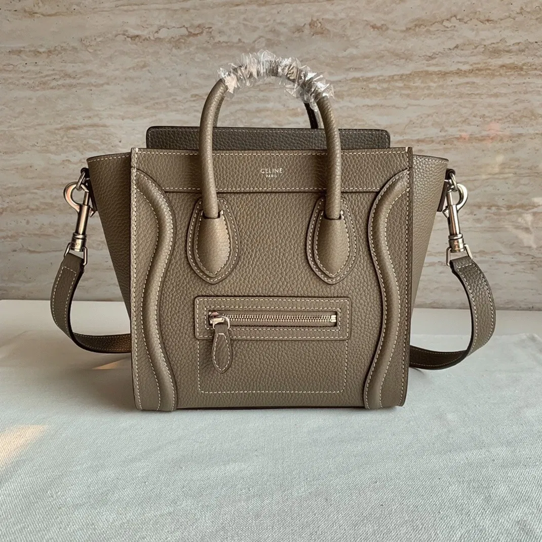 Celine Nano Luggage Tote Bag in Souris — image 10