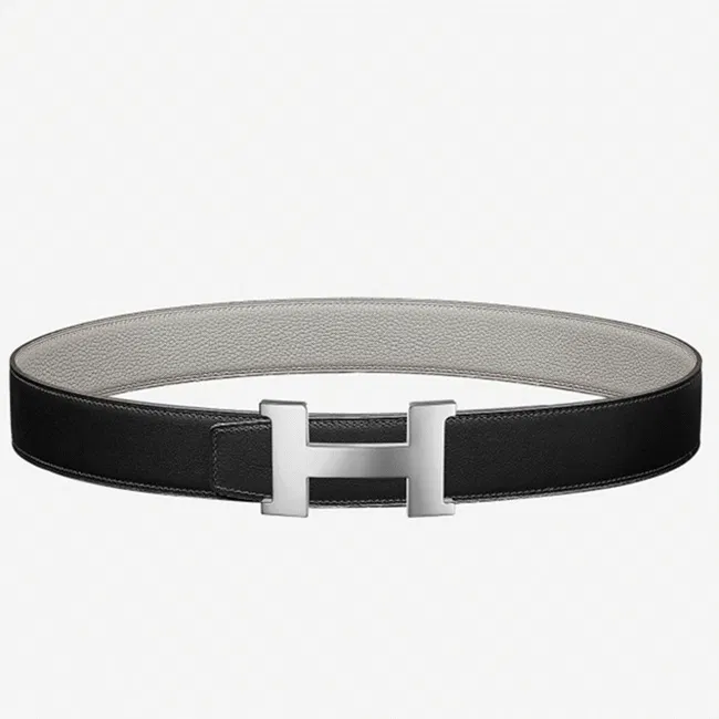 Premium Hermes Constance belt buckle in perle color — image 5