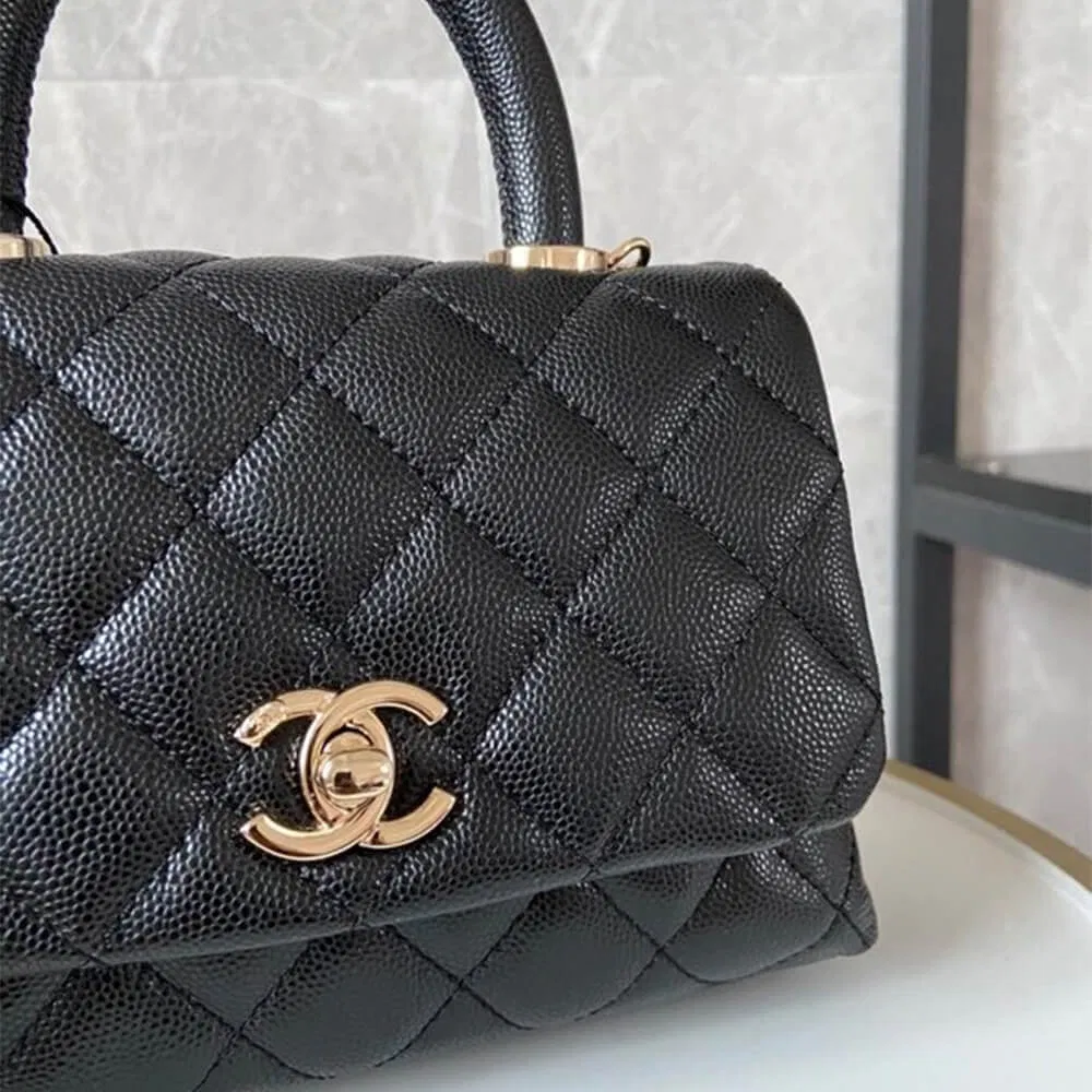 Chanel Coco handle flap shoulder bag Mini — image 3
