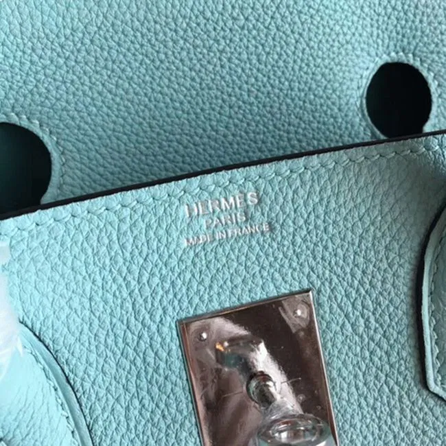 AAAAA Quality Blue Atoll Hermes Birkin 30cm Luxury — image 3