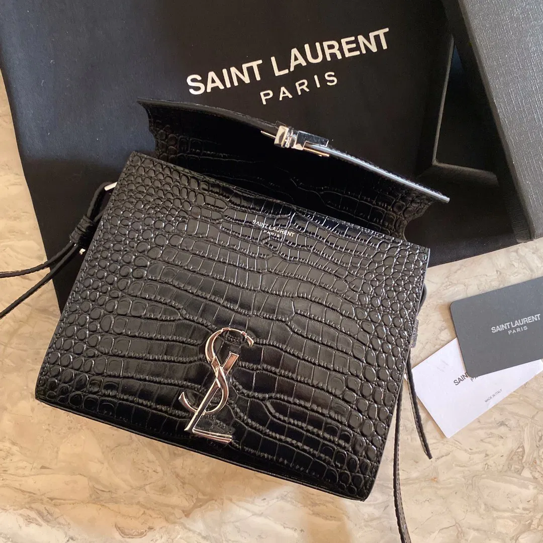 CASSANDRA MONOGRAM CLASP BAG IN MATTE PYTHON — image 4