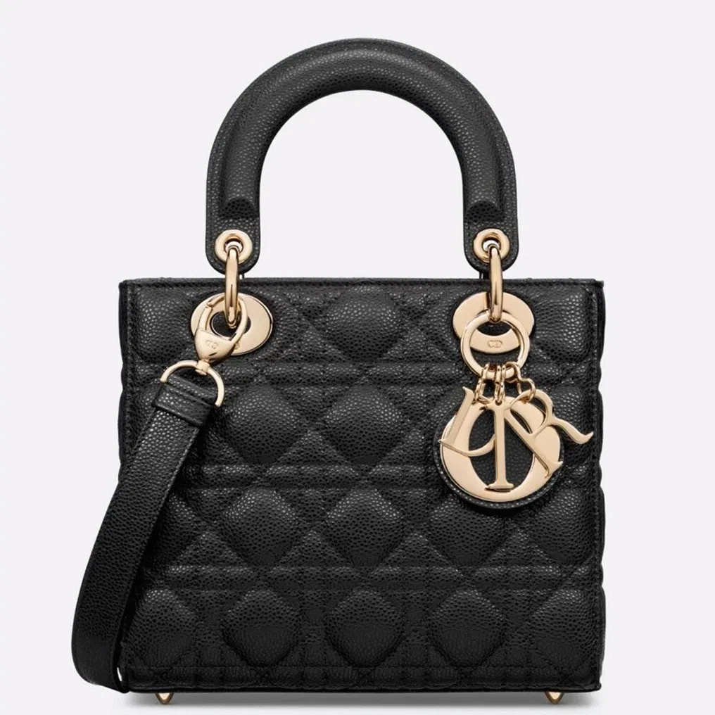 Dior Small Lady Dior My ABCDior Bag in Black