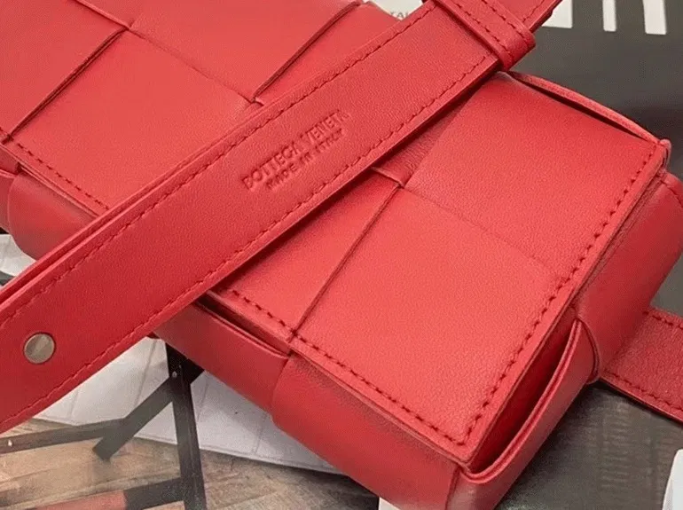 Bottega Veneta Cassette Belt Bag Red — image 2