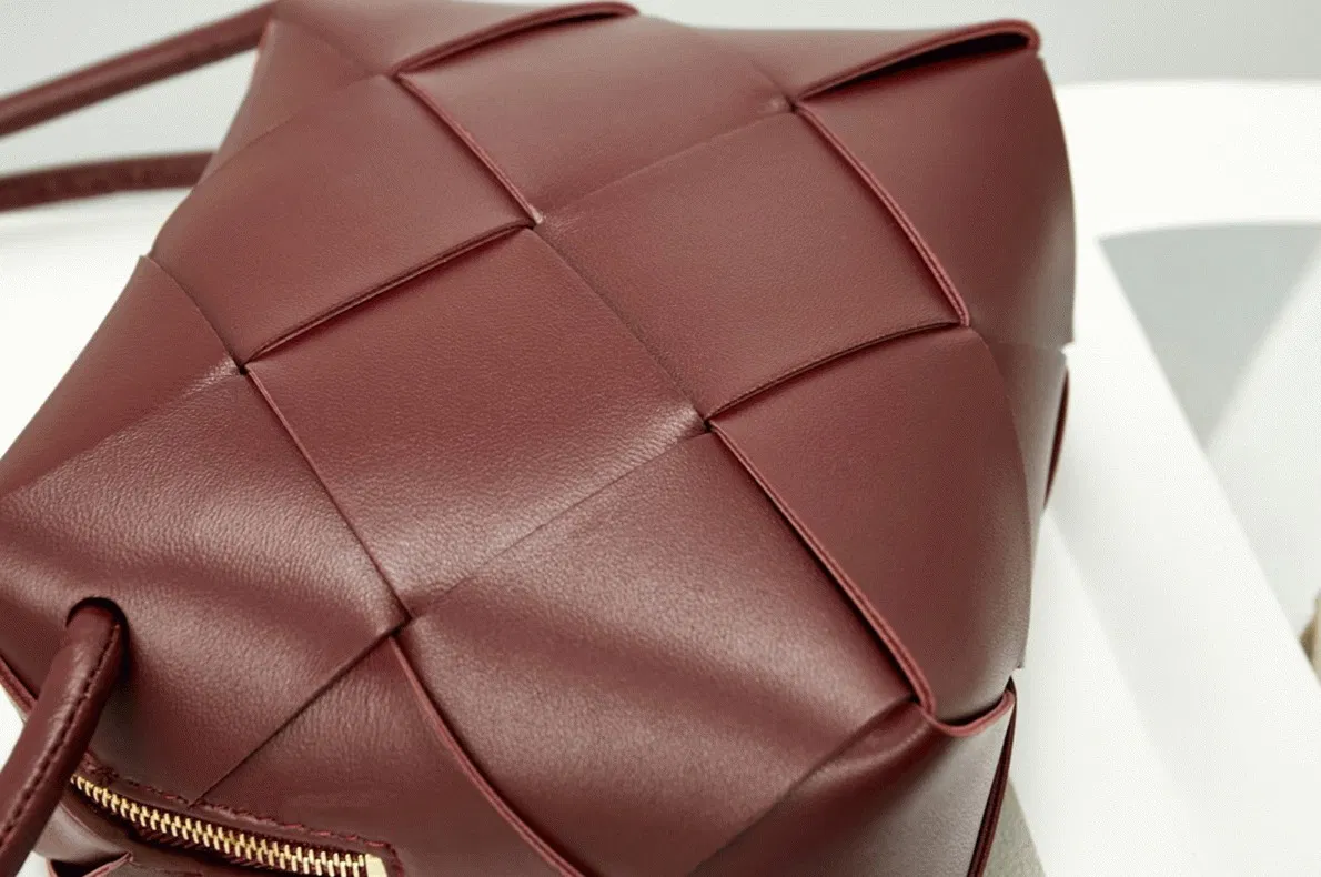 Bottega Veneta Mini Cassette Camera Bag Bordeaux — image 6