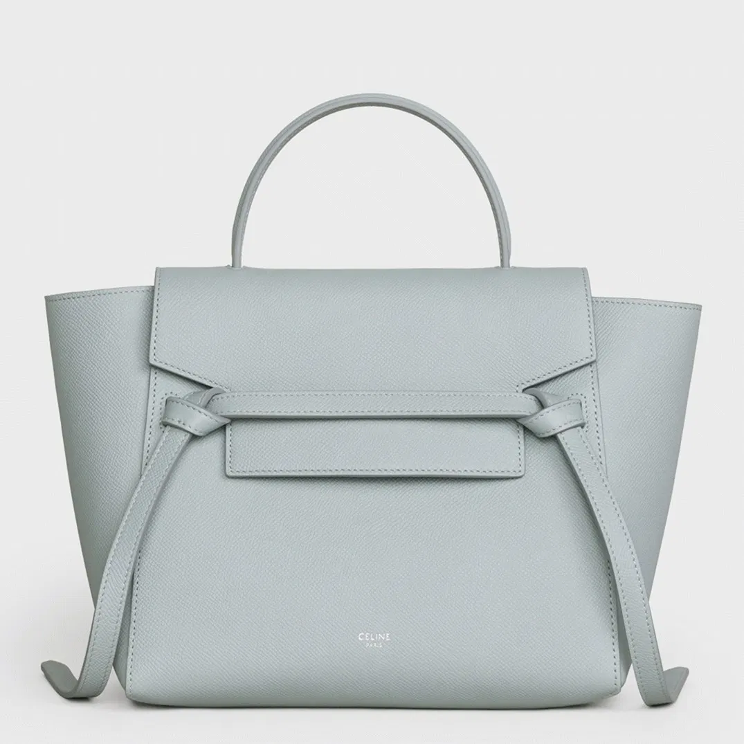 Celine Micro Belt Bag in Mineral