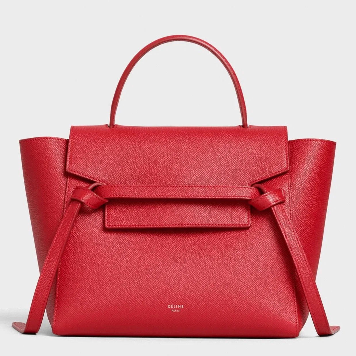 Celine Micro Belt Bag in Red