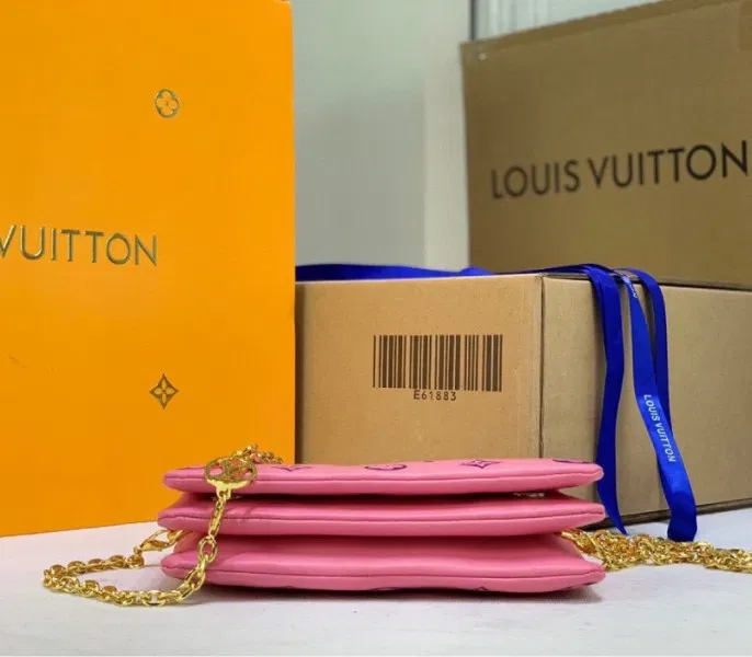 Louis Vuitton Coussin Pochette In Pink And Purple — image 5