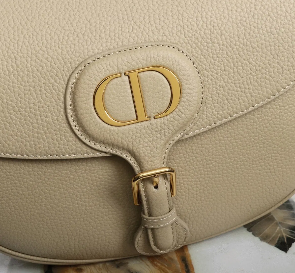 Dior Bobby Large Bag Knockoff in Beige — image 6