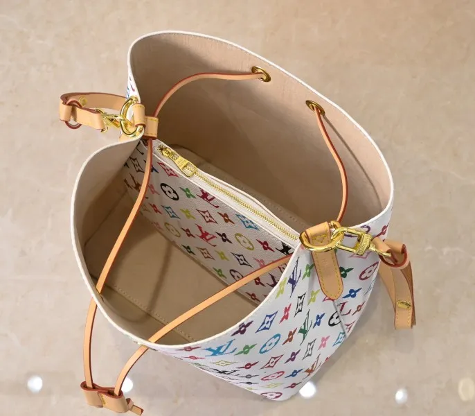 LV X TM Multicolored NeoNoe MM In White — image 5