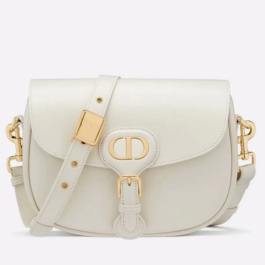 Dior Bobby Medium Bag in White