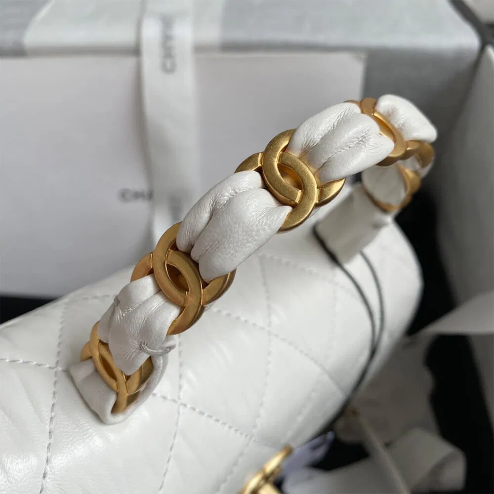 CHANEL Mini Flap Bag with Top Handle — image 4