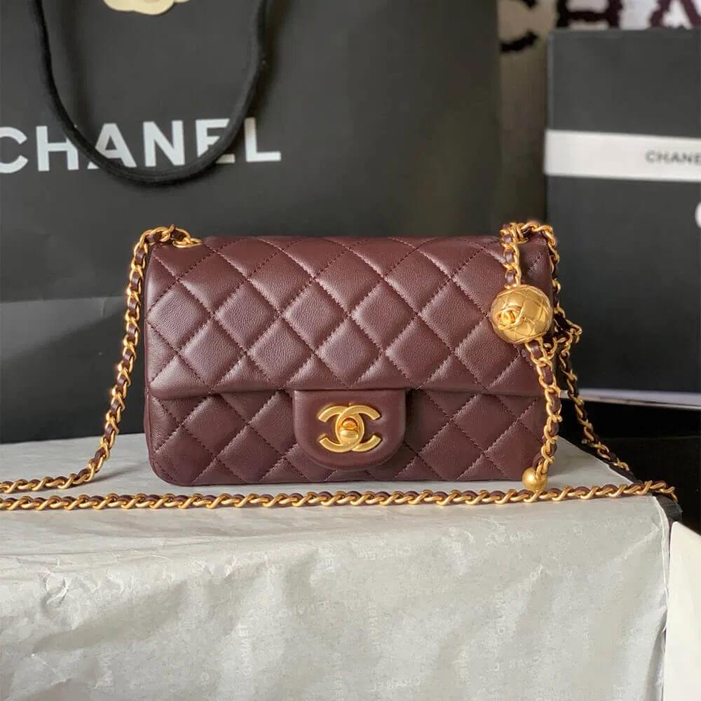 Chanel Pearl Crush Mini Rectangular Flap