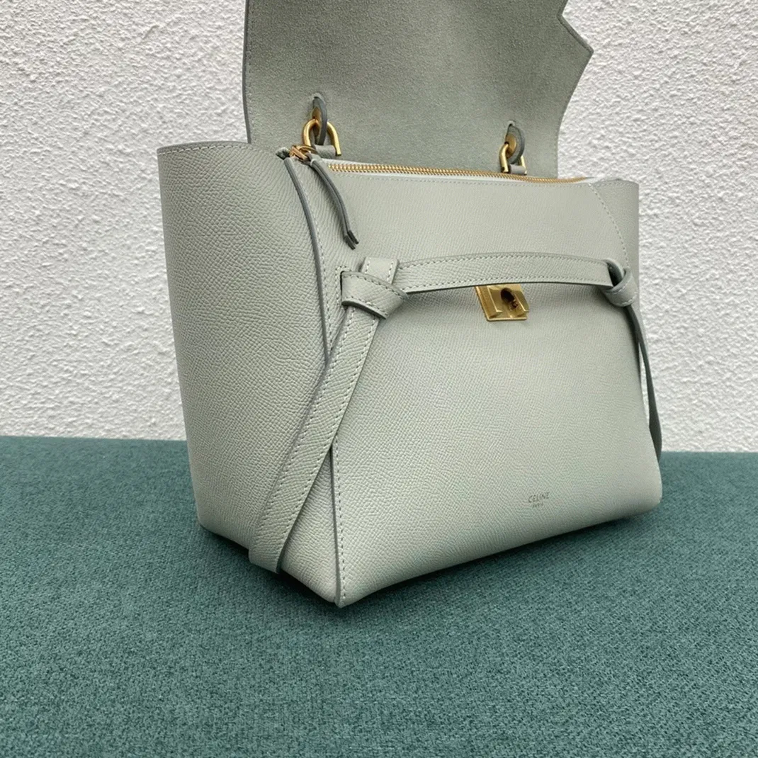 Celine Micro Belt Bag Knockoff in Vert D eau — image 7