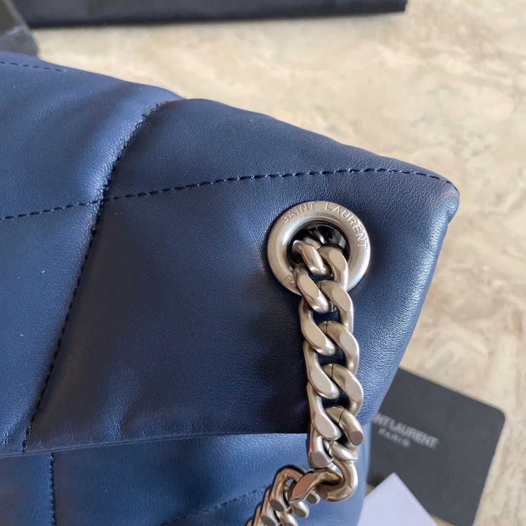 PUFFER MEDIUM BAG IN QUILTED LAMBSKIN — image 7