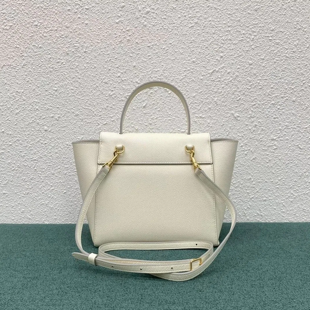 Celine Belt Nano Bag Knockoff in White — image 3