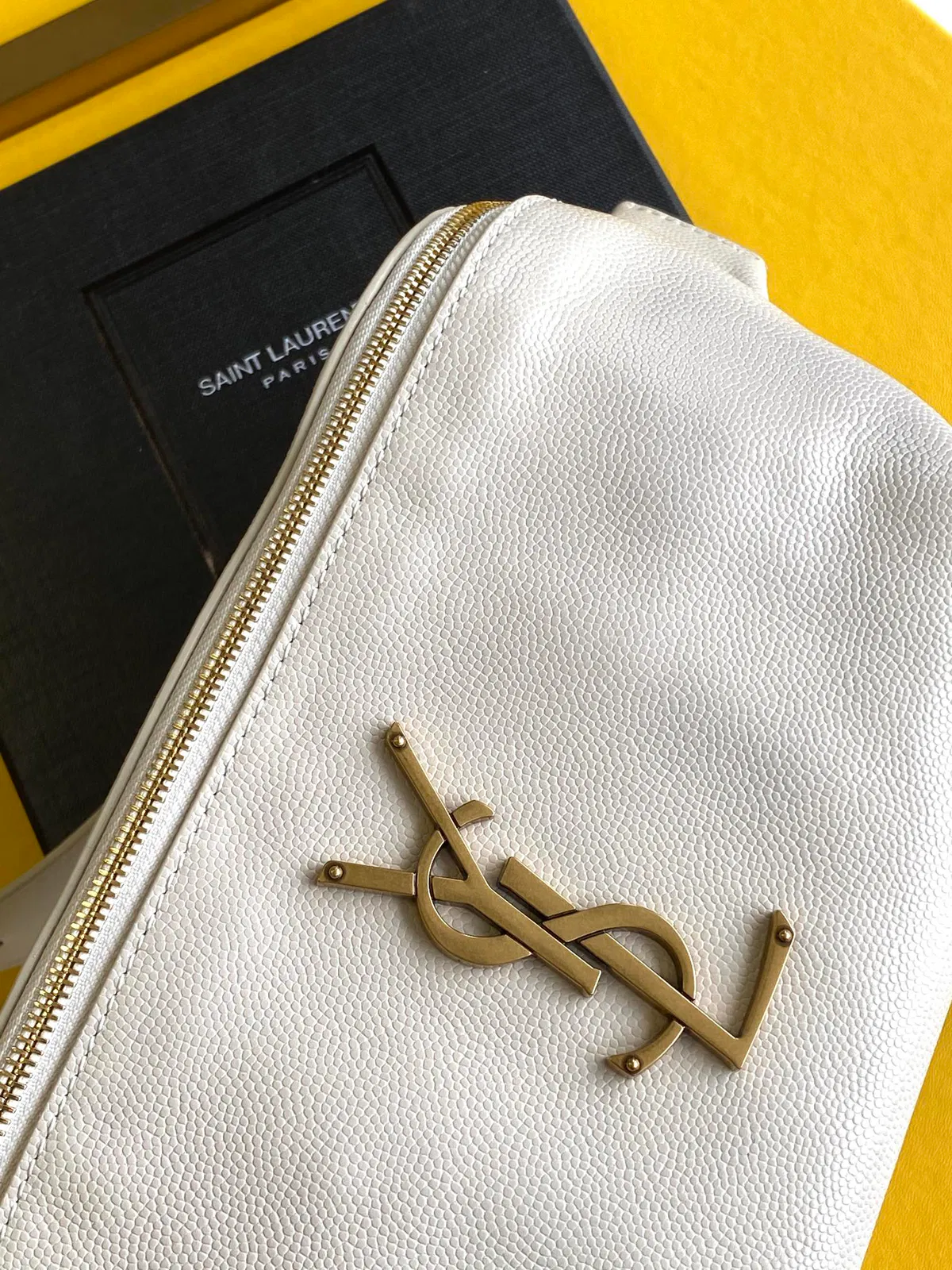 Luxury Handbag 03 Classic Monogram Belt Bag in Grain Embossed Leather — image 7