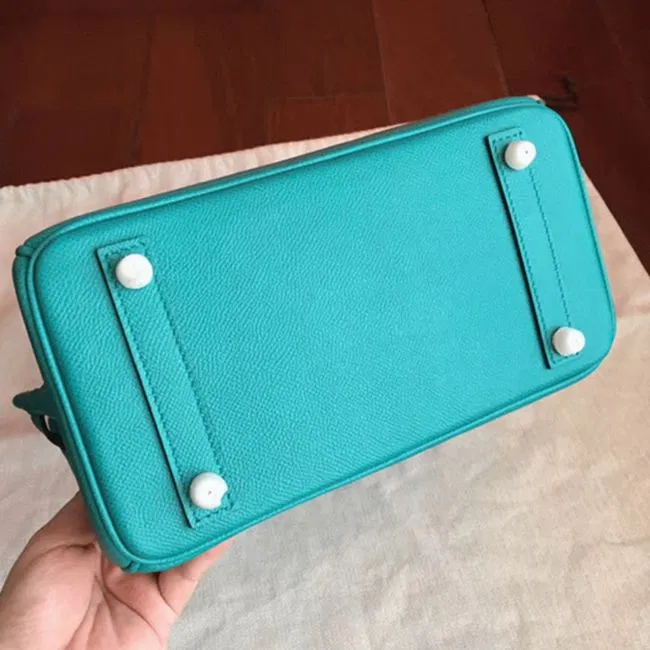 Blue Paon Hermes Birkin 25cm High-End — image 6